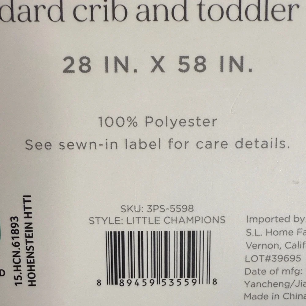 Fitted Crib Sheets - Set of 3